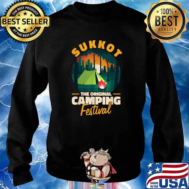 The Original Camping Festival SUKKOT T-Shirt Sweater