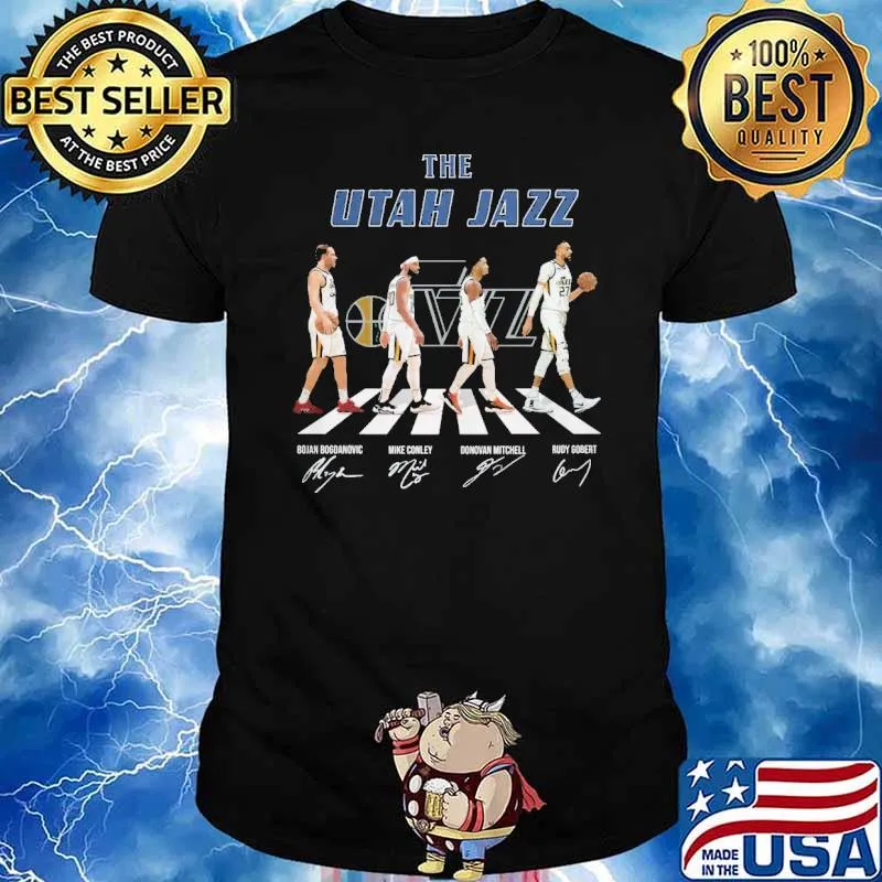 The Utah Jazz across the road shirt