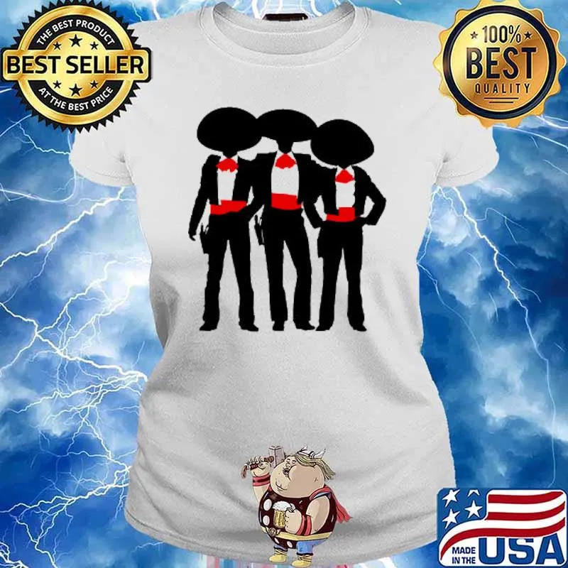 Three Amigos Minimalized Shirt Ladies tee