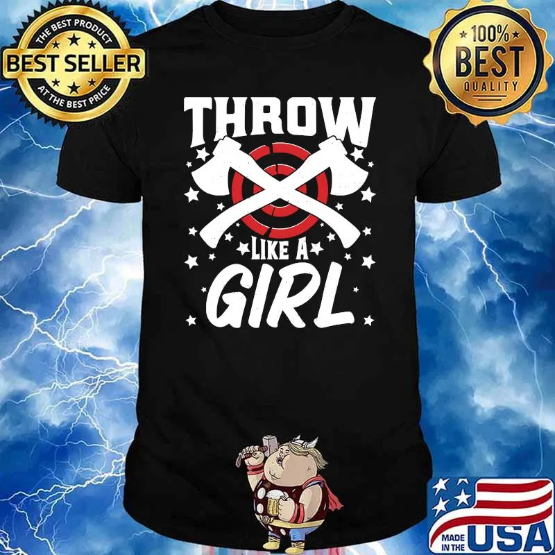 Throw Likes a Girl T-Shirt