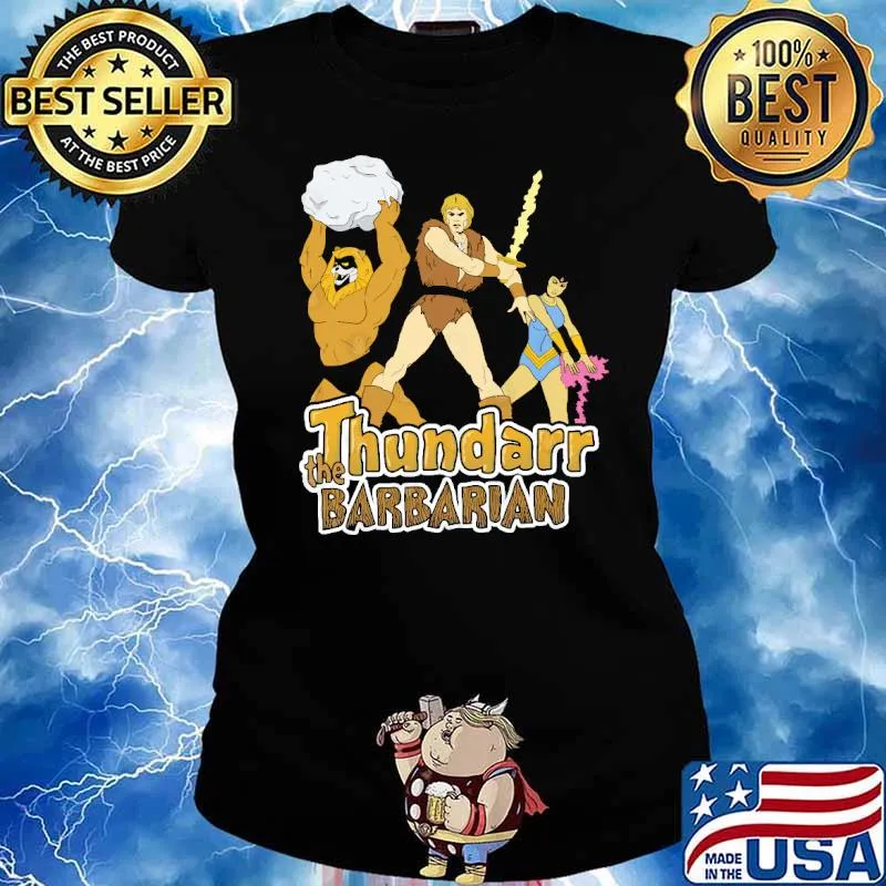 Thundarr The Barbarian Shirt Ladies tee