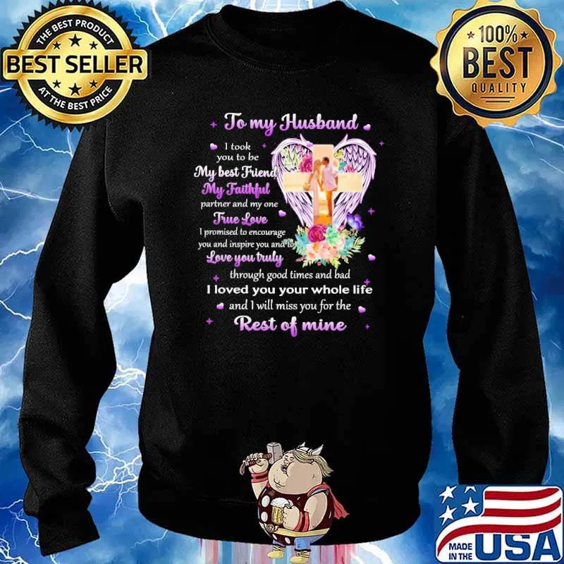 To my husband I took you to be my best friend my faithful partner and my one true love s Sweater