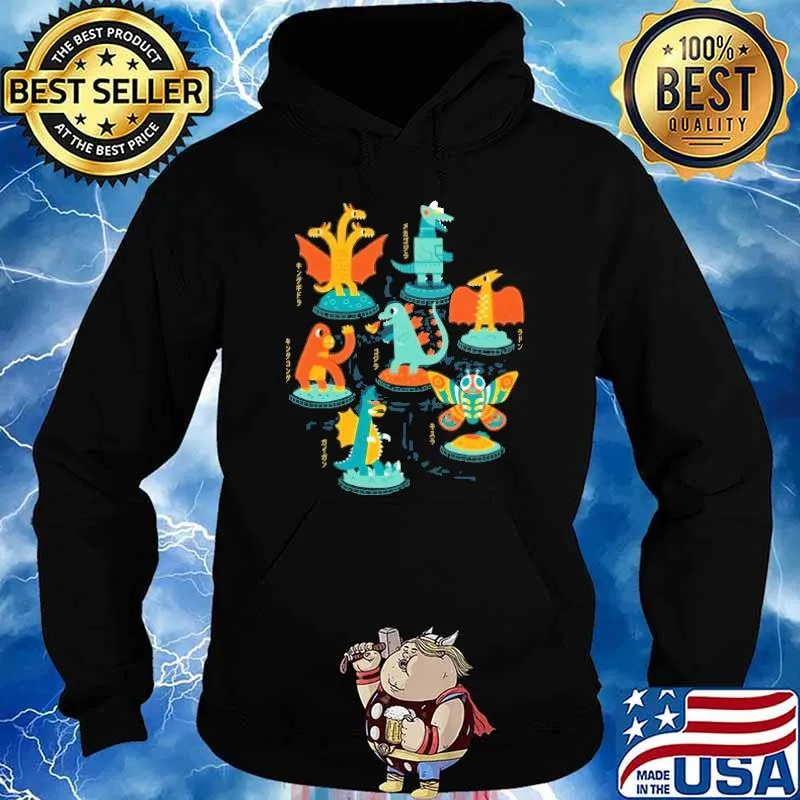 Tokyo Zoo Monkey, Butterfly, Dinosaur Shirt Hoodie