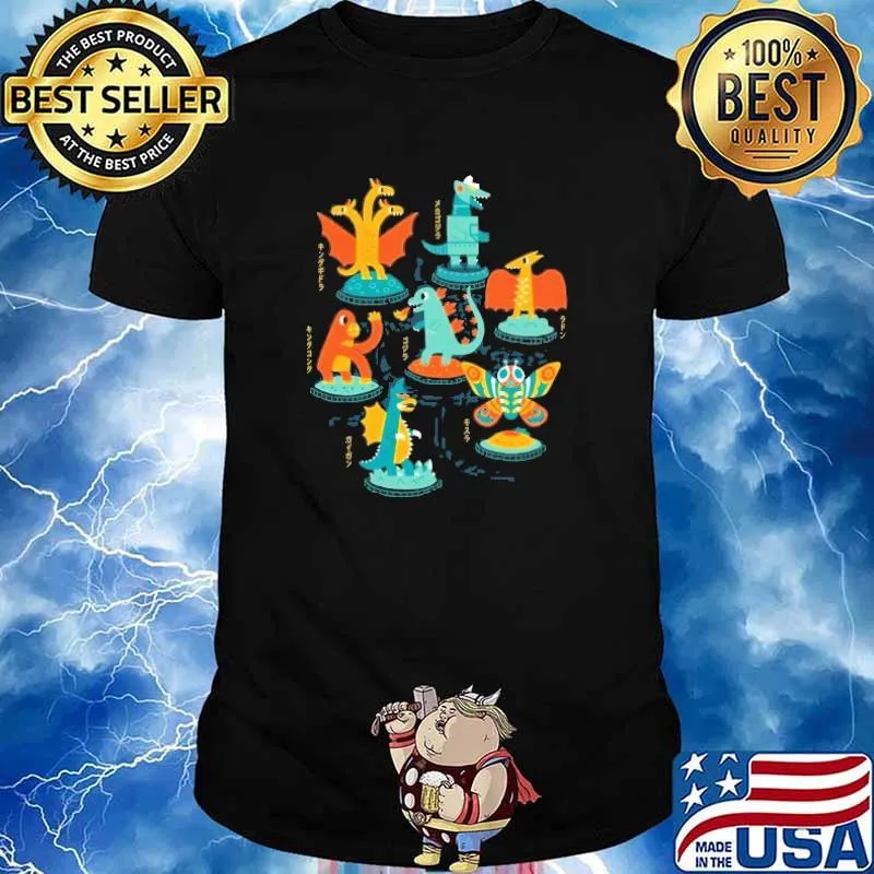 Tokyo Zoo Monkey, Butterfly, Dinosaur Shirt