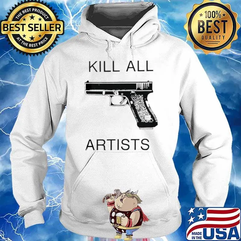 Tom Sachs kill all artists s Hoodie