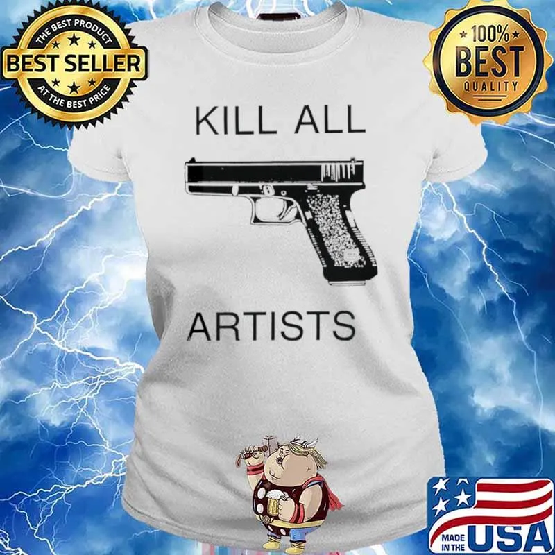 Tom Sachs kill all artists s Ladies tee