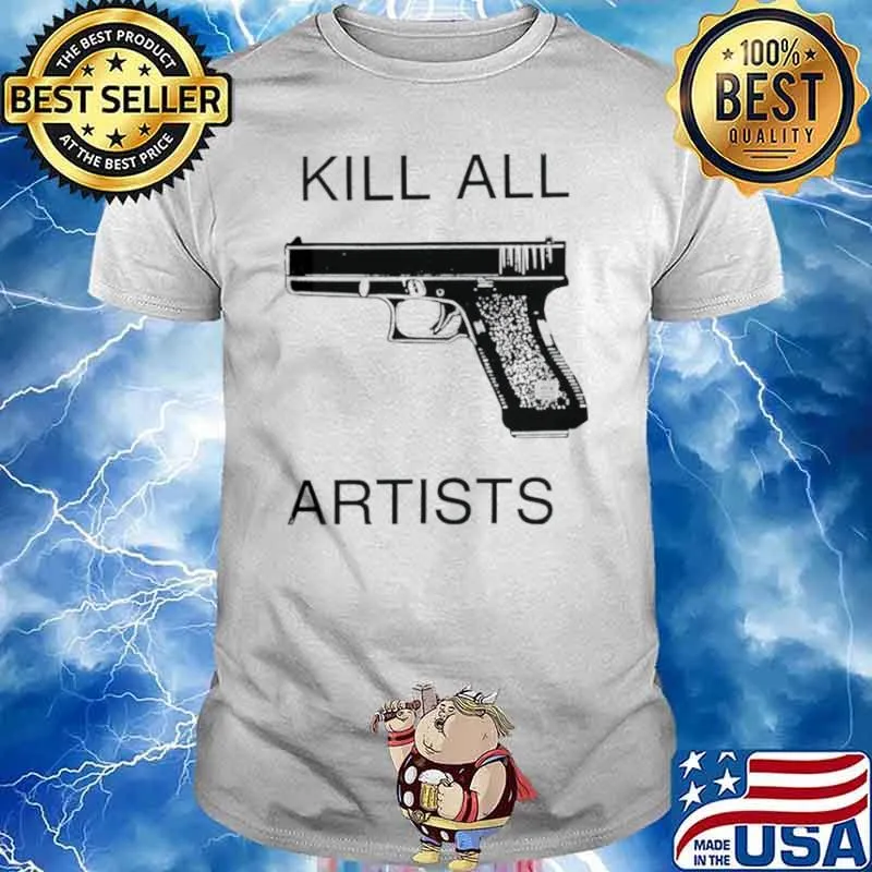 Tom Sachs kill all artists shirt