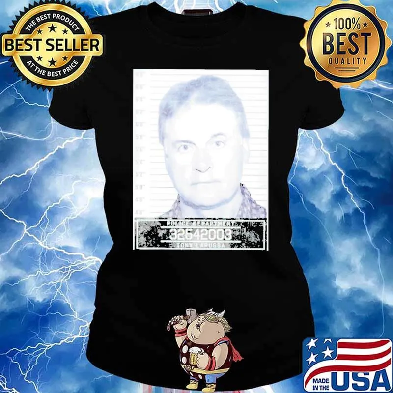Tony La Russa police department poster s Ladies tee