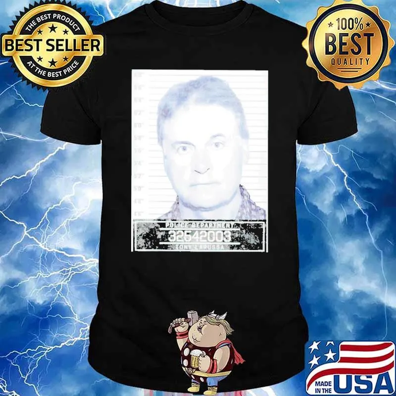Tony La Russa police department poster shirt