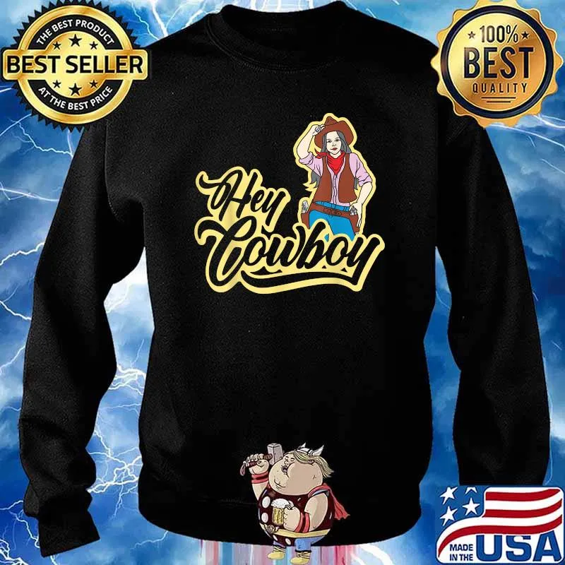 Top hey Cowboy Country Girl T-Shirt Sweater