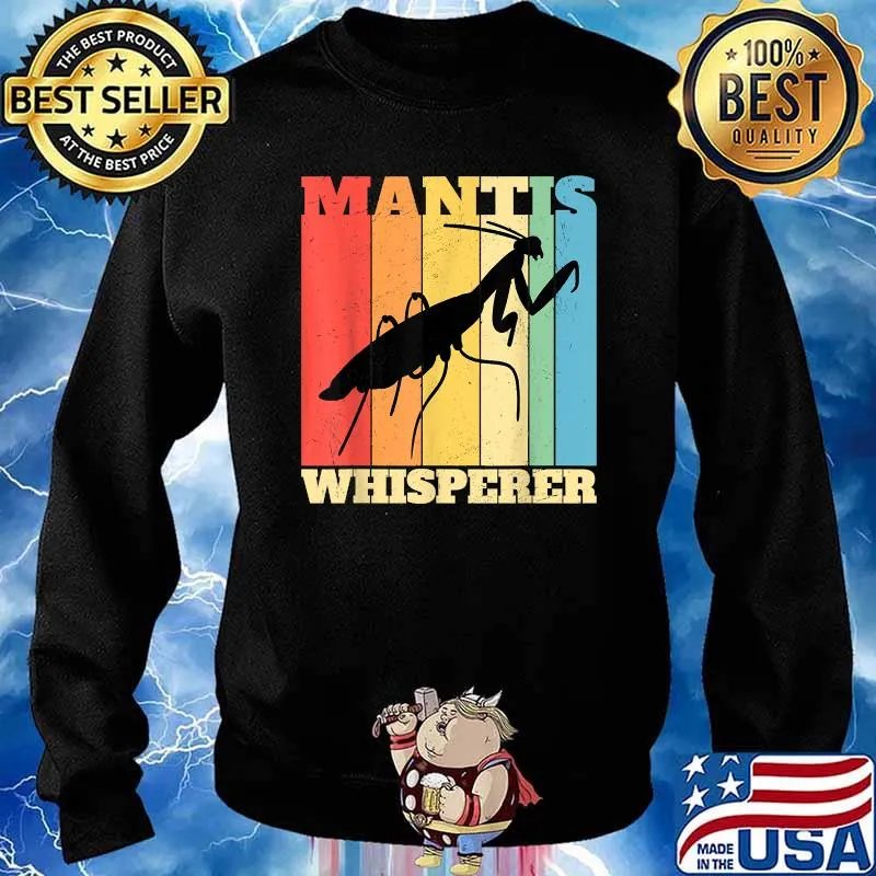 Top mantis Whisperer Mantidae Vintage T-Shirt Sweater