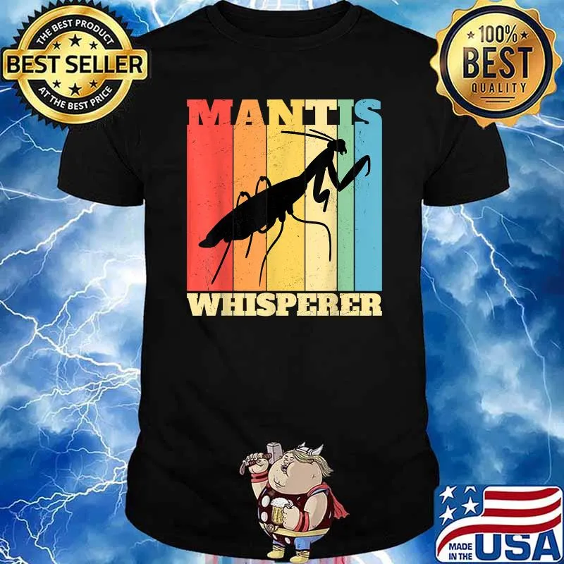 Top mantis Whisperer Mantidae Vintage T-Shirt