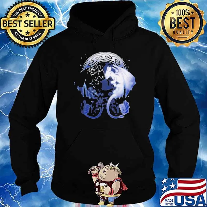 Two Dragon Shirt Hoodie