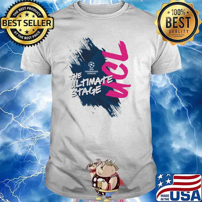 UEFA Champions League - The Ultimate Stage Grunge T-Shirt