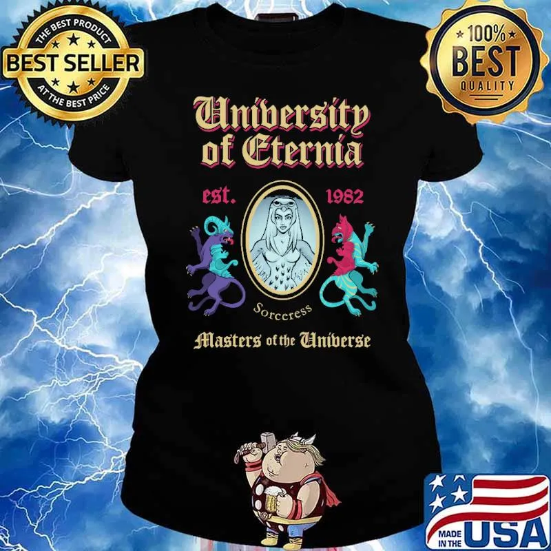 Unibersity of cternia est 1982 sorceress masters of the uniberse s Ladies tee