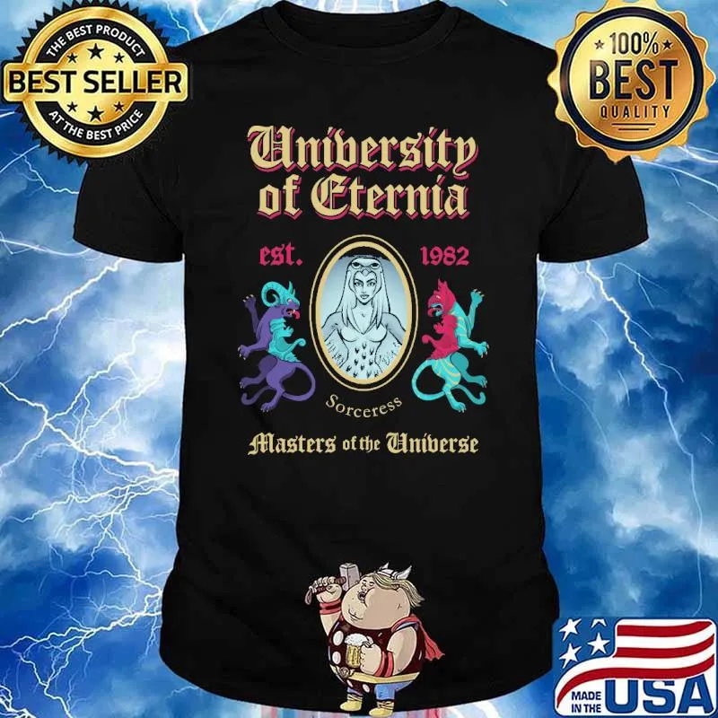 Unibersity of cternia est 1982 sorceress masters of the uniberse shirt