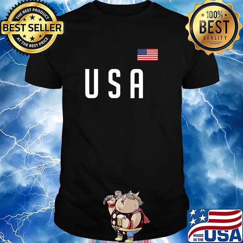 USA Soccer American Flag T-Shirt