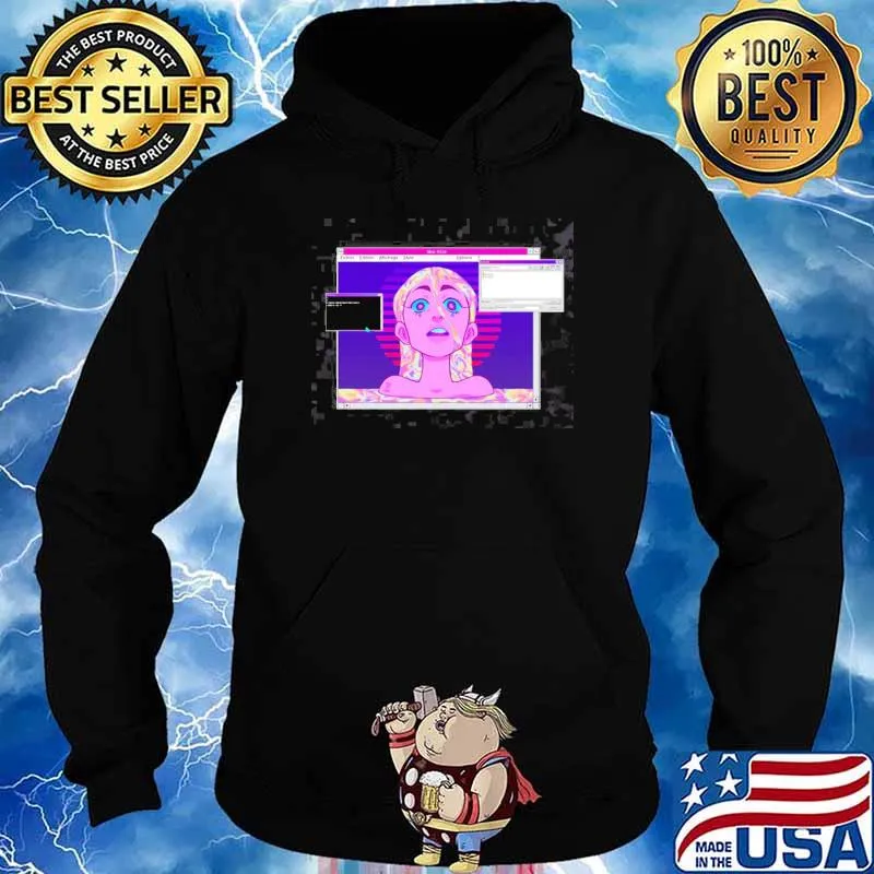 Vaporwave Cartoon Grimes T-Shirt Hoodie