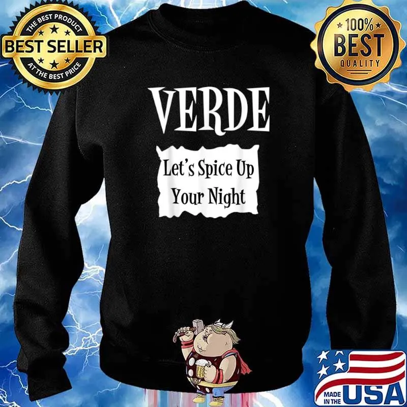 VERDE lets spice up your night halloween s Sweater