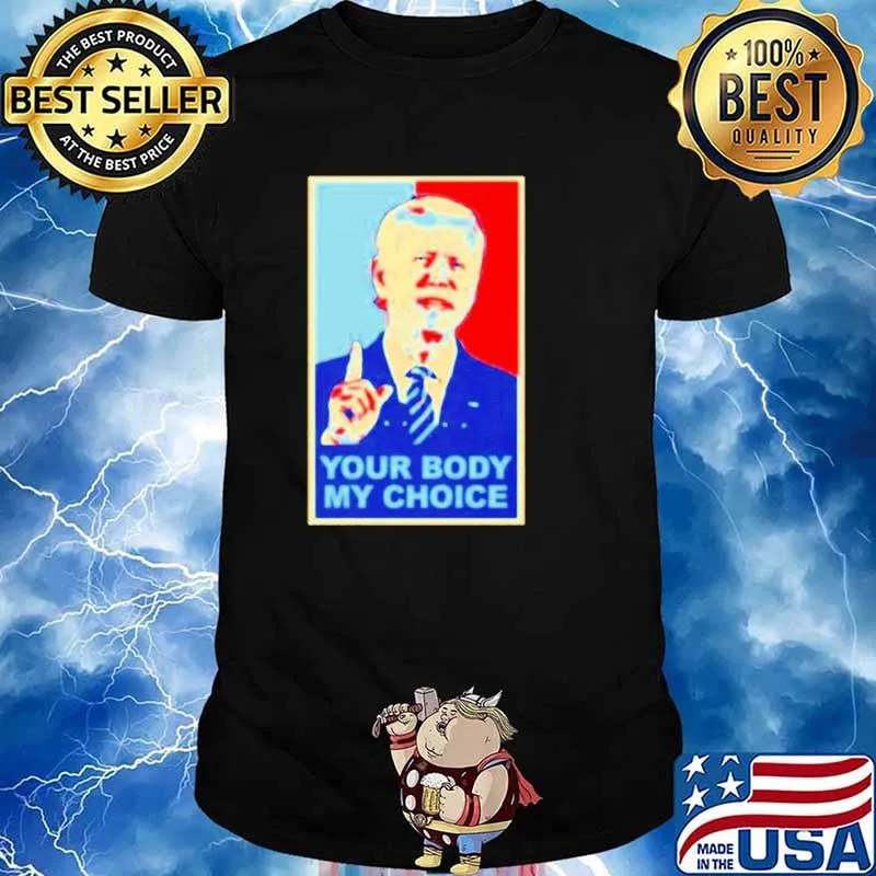 Vintage Biden your body my choiceshirt