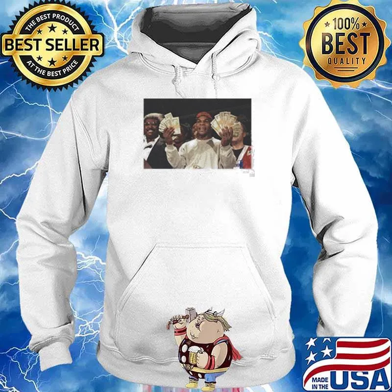 Vintage Photos Mike Tyson Holding Money s Hoodie
