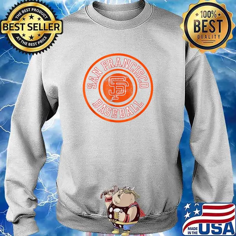 Vintage San Francisco Baseball SF The City Badge Giant T-Shirt Sweater