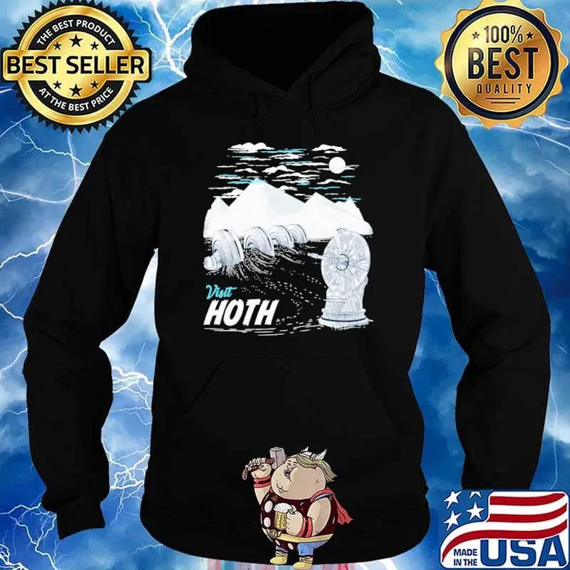 Visit hoth mountain moon star wars s Hoodie