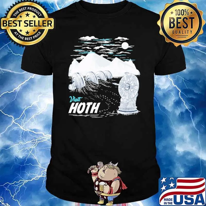 Visit hoth mountain moon star wars shirt