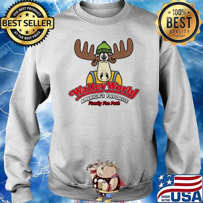 Walley world americas favorire family fun park deer s Sweater