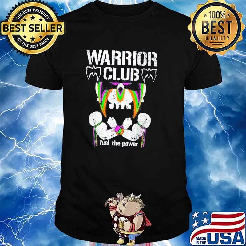 Warrior club feel the power shirt