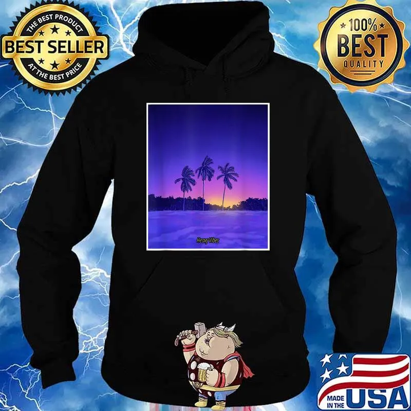 West Coast Sunset T-Shirt Hoodie