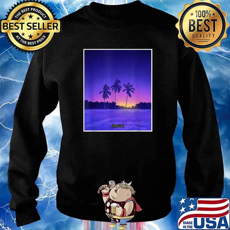 West Coast Sunset T-Shirt Sweater