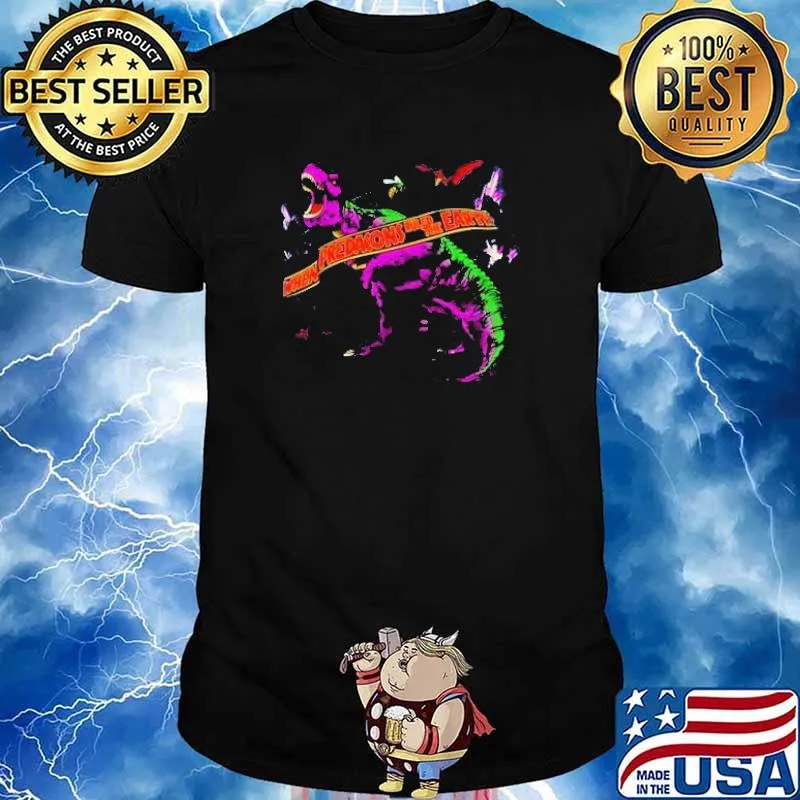 When predacons ruled the earth dragon t-rex shirt