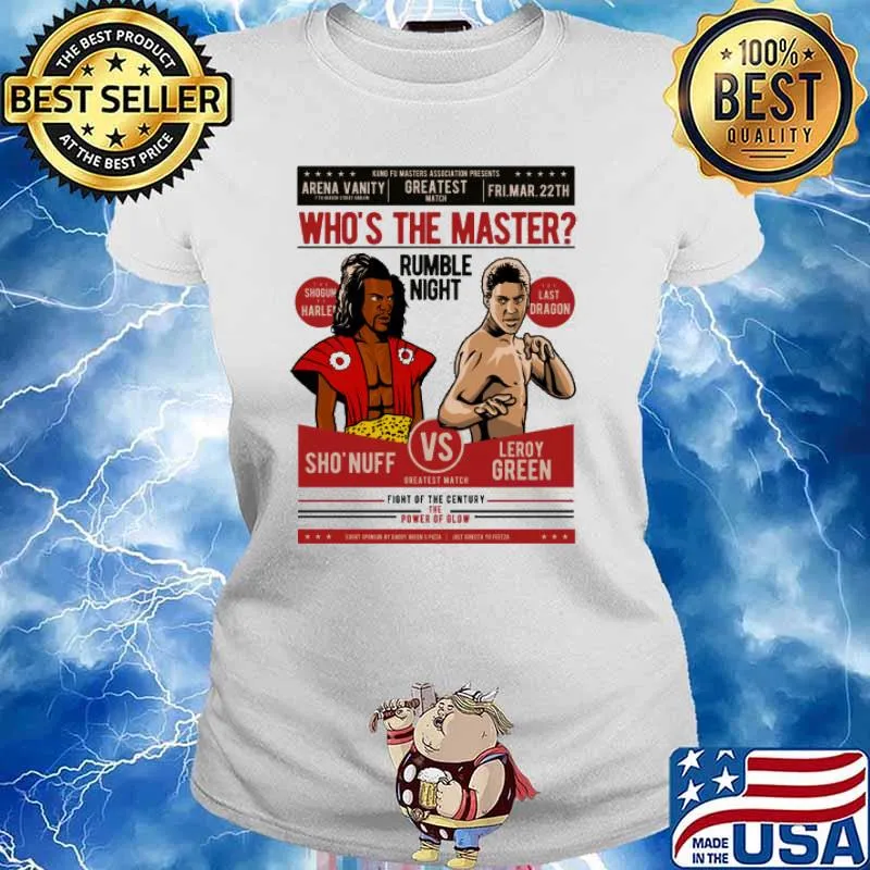 Who's The Master Rumble Night Shirt Ladies tee