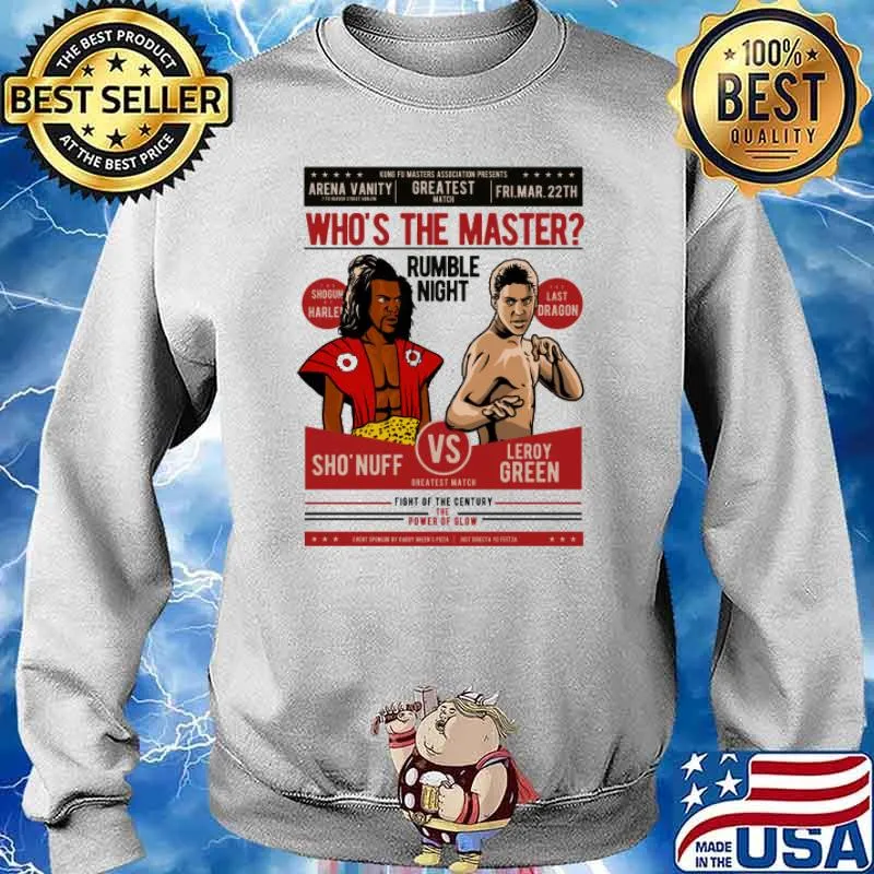 Who's The Master Rumble Night Shirt Sweater