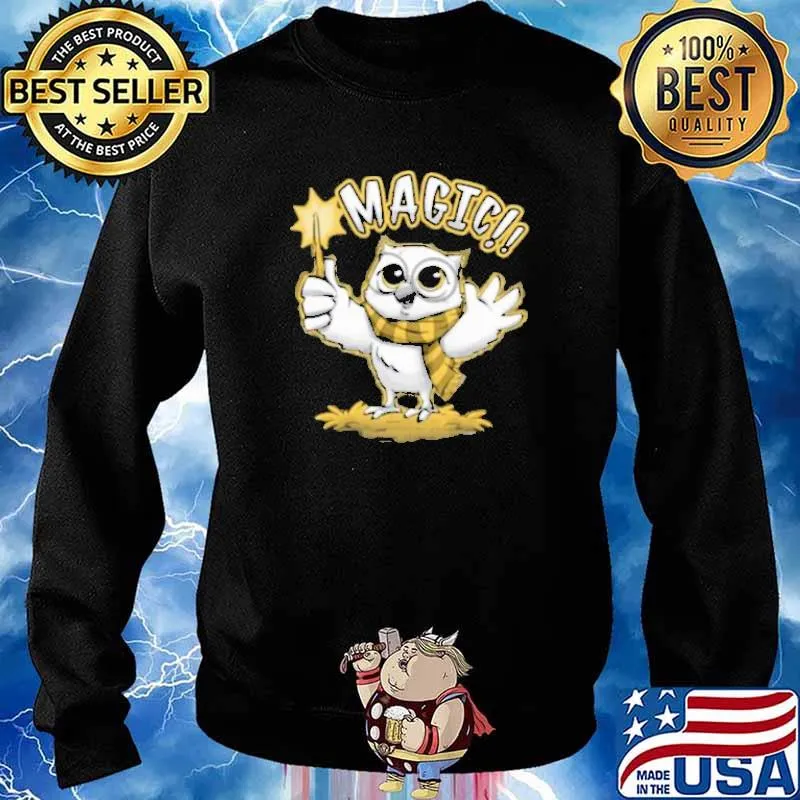 Wizard Owl Shirt Sweater
