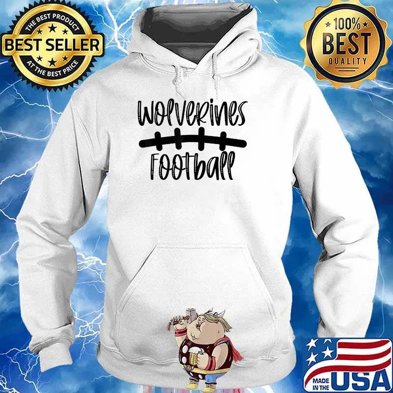 Wolverines Football T-Shirt Hoodie