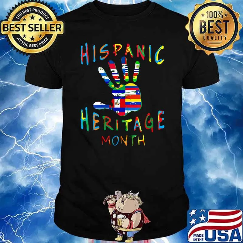 Womens National Hispanic Heritage Month T Shirt