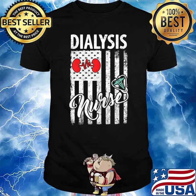 Womens Nephrology Nurse Shirt Technician Dialysis Nurse For Women T-Shirt