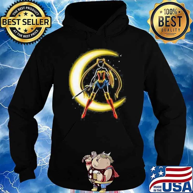 Wonderful wonder women moon s Hoodie