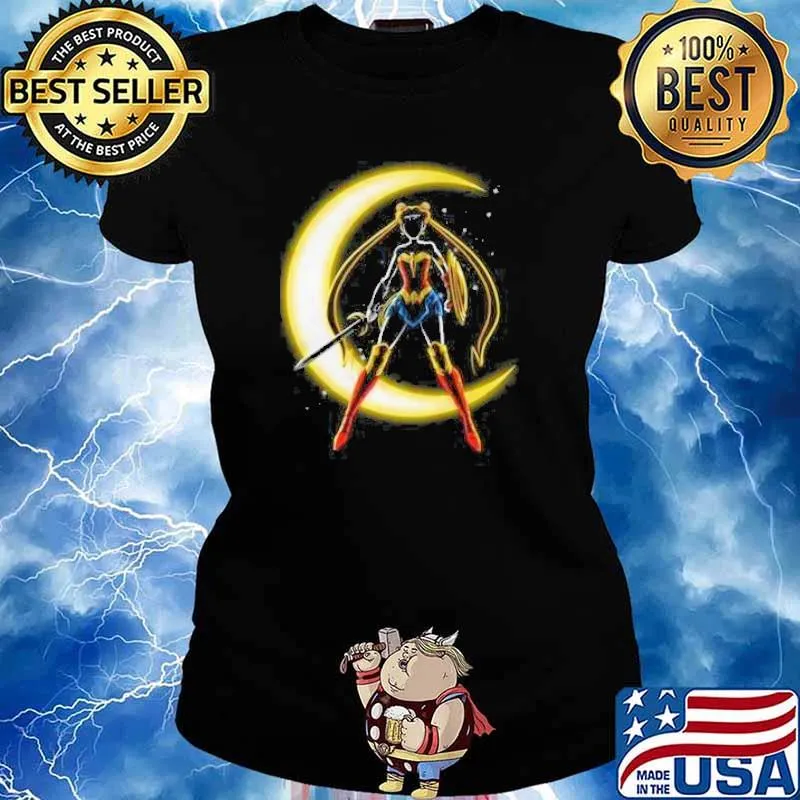 Wonderful wonder women moon s Ladies tee