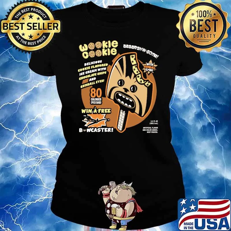 Wookie Cookie Win A Free Bowcaster Shirt Ladies tee