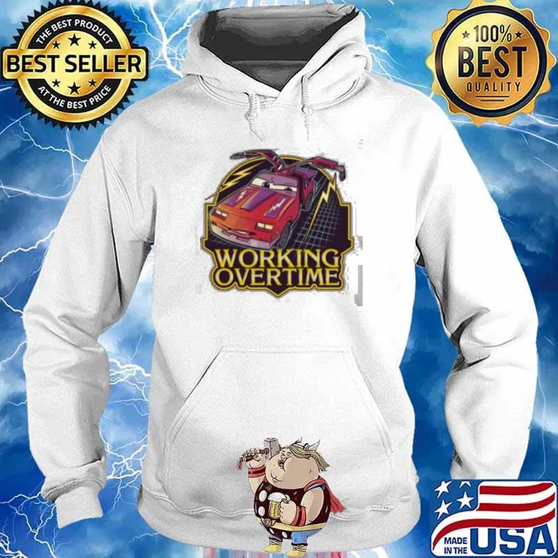Working over time car s Hoodie