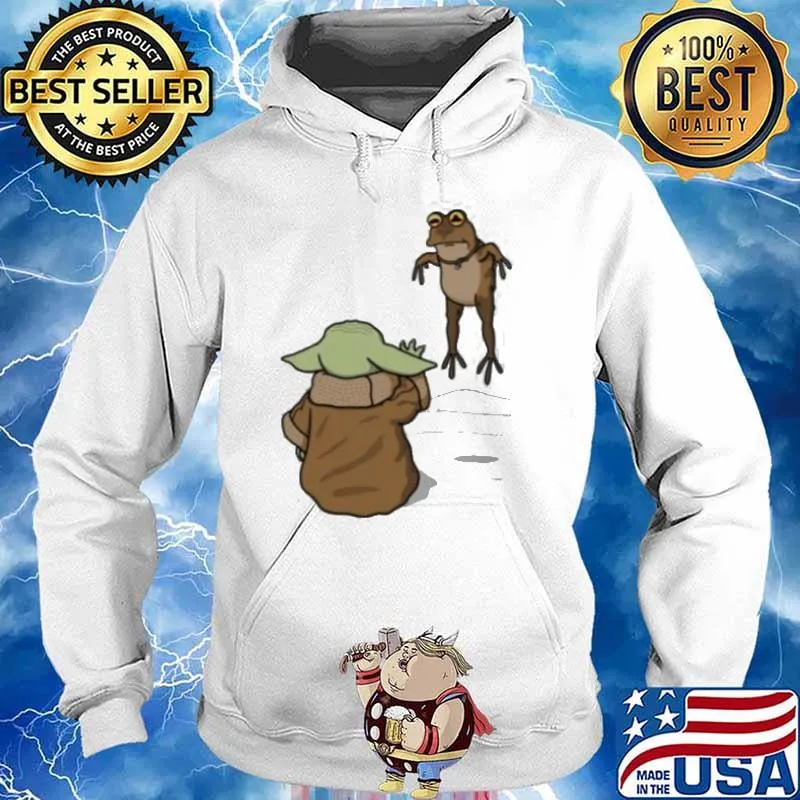 Wrong Toad Baby Yoda Frog Shirt Hoodie