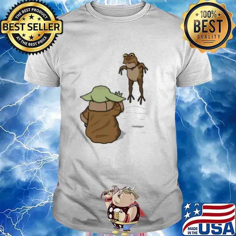 Wrong Toad Baby Yoda Frog Shirt