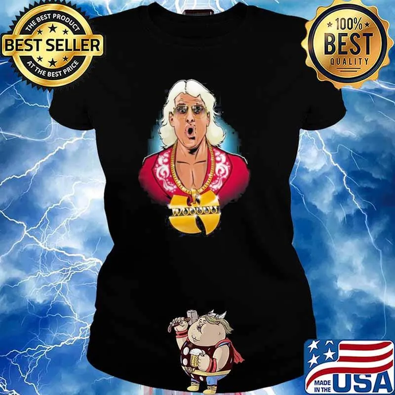 Wuuuu Man Wu-mania logo s Ladies tee