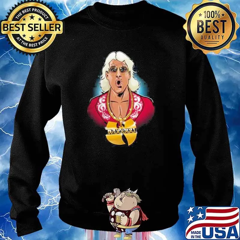 Wuuuu Man Wu-mania logo s Sweater