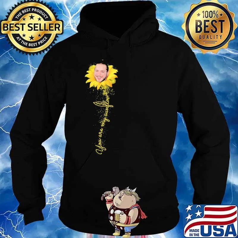 You are my sunshine post malone sunflower s Hoodie