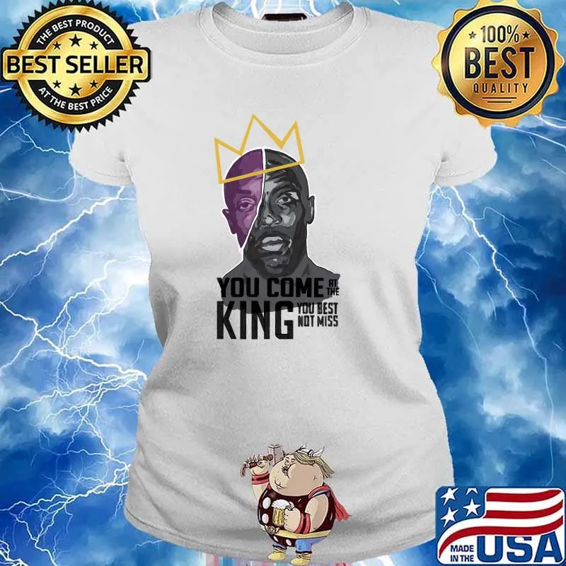 You Come at the king you best not miss Omar Little T-Shirt Ladies tee