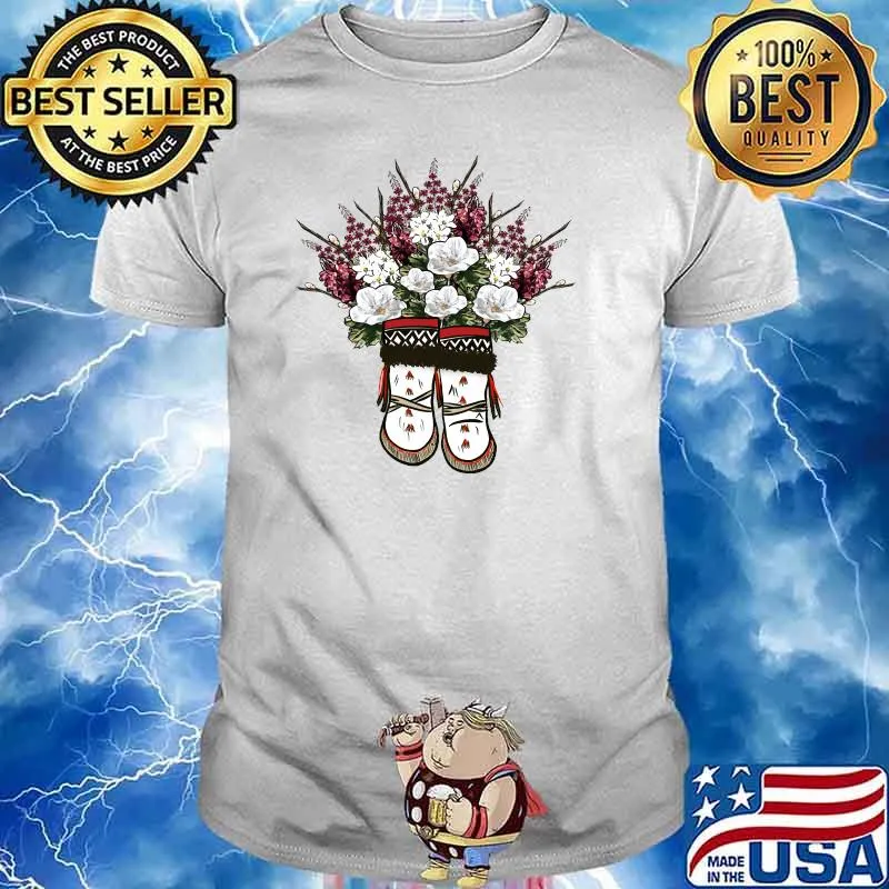 Yup’ik Flowers Boots Margaret Season T-shirt